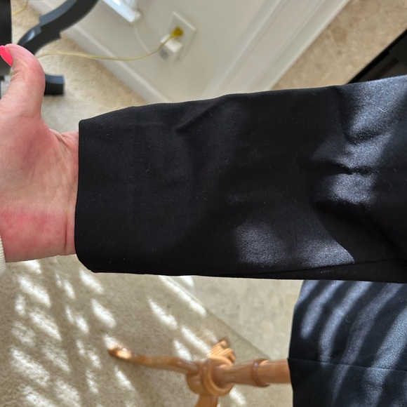 Women's Black Double-Breasted Blazer - Picture 3 of 8